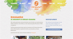 Desktop Screenshot of gemeinsamsein.de
